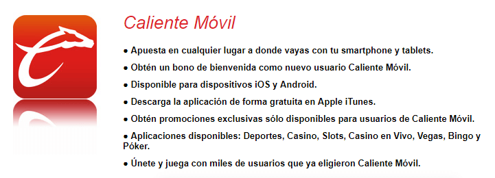 Casino Caliente descarga móvil